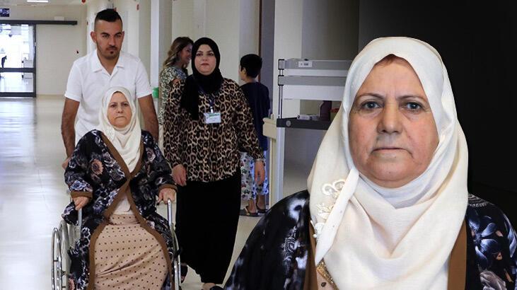 2 yıldır yürüyemeyen Iraklı kadın, Eskişehir’de sağlığına kavuştu