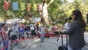 Ankara’da parklarda sanatkarlara dayanak konserleri