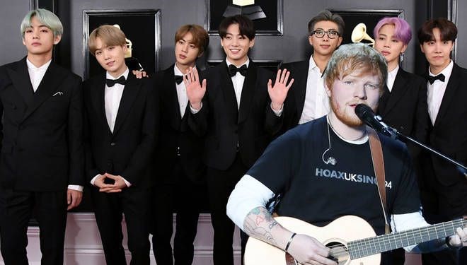 BTS ile Ed Sheeran’dan işbirliği