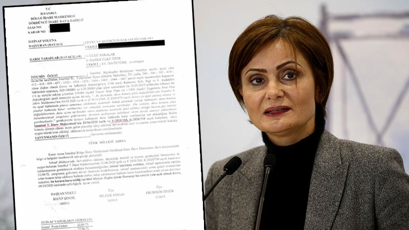 CHP İstanbul Vilayet Lideri: Demirören Kümesi’nin Kemerburgaz’da imara açtırdığı arsayı 2018 yılında yargıya taşımıştık