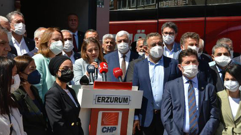 CHP’nin 60 kişilik heyeti Erzurum’da