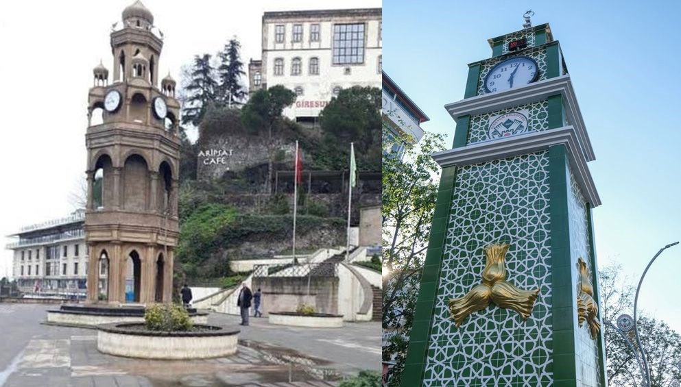 Giresun’da saat kulesi tartışması