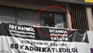 HDP İzmir vilayet binasında silahlı hücum: 1 meyyit