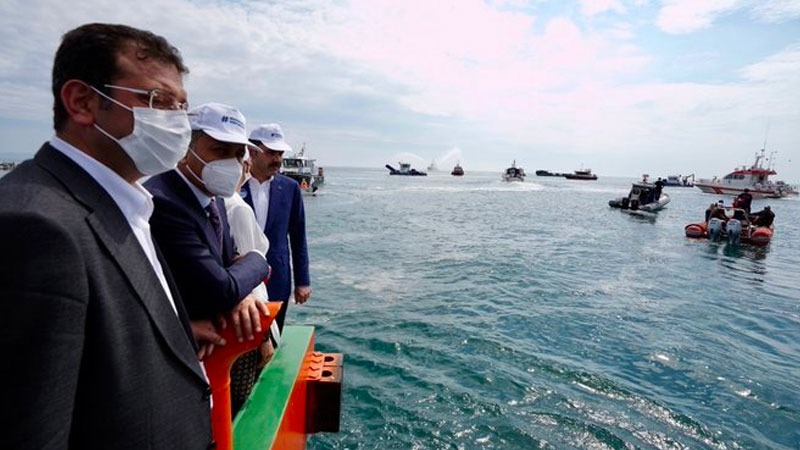 İBB Lideri İmamoğlu: Marmara Denizi’nin pak kalması ve korunması için herkesle sonuna kadar iş birliği yapacağız