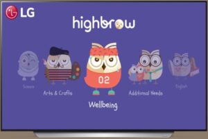 LG ve Highbrow, çocuklara eğitim içeriği sunuyor