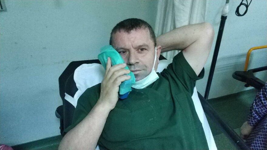 Samsun’da sıhhat işçisine yumruklu atak