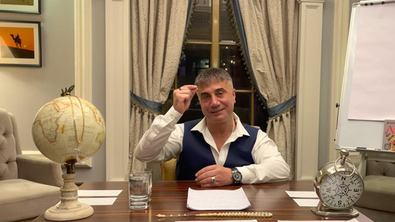 Sedat Peker: Yarın aperatif niyetine birisiyle telefon konuşmamı yayınlayacağım; mevzu Suriye silahları