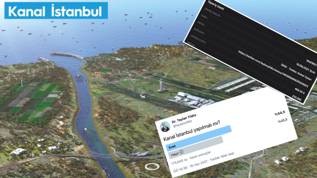 Yeterli Partili Taylan Yıldız, belgeyi paylaştı: Kanal İstanbul anketinde 250 bin geçersiz oy satın alınmış!