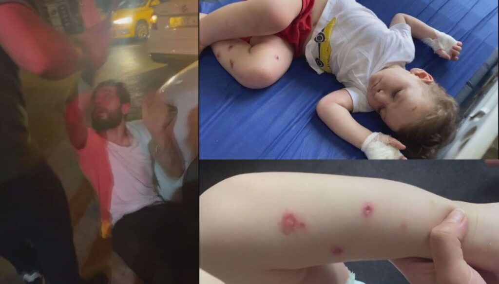 1,5 yaşındaki bebeğine işkence yapan baba yeniden gözaltına alındı