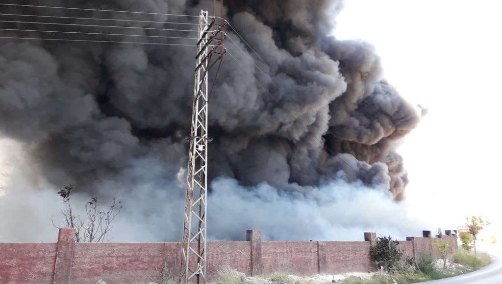 Gaziantep’te depo yangını