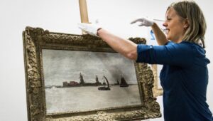 Claude Monet’in tablosunu çalmaya çalıştılar