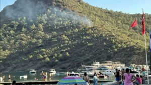 Datça’daki yangını çocukların torpil oyunu çıkarmış