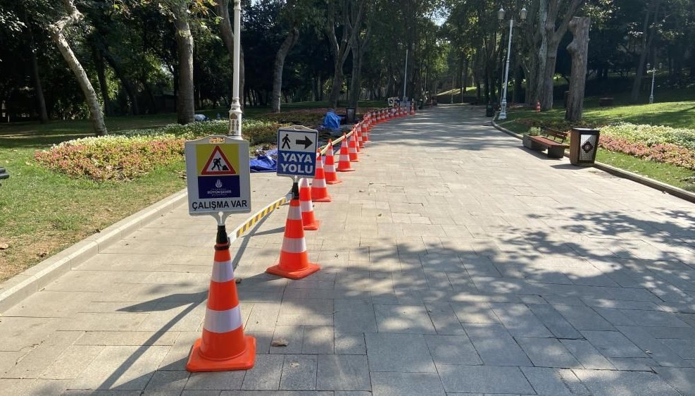 Gülhane Parkı’nda patlamamış tarihi havan mermisi bulundu