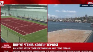 İBB’den “tenis kortu kaldırıldı” iddiasına ilişkin açıklama