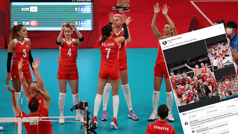 İşadamından A Milli Kadın Voleybol takımı için garip sözler: Maça konsantre olamıyorum, söyleyin bacaklarına uzun don giysinler yoksa işimiz kötü!