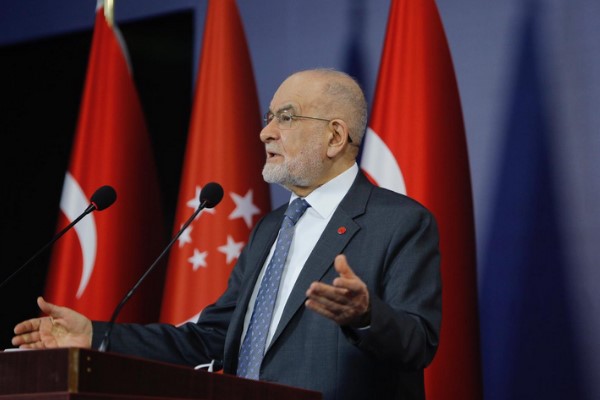 Karamollaoğlu, KESK heyetini ağırladı