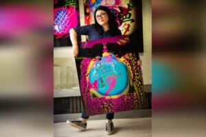 Moda ile sanatı buluşturan sanatçıdan yeni eserler Artweeks’te