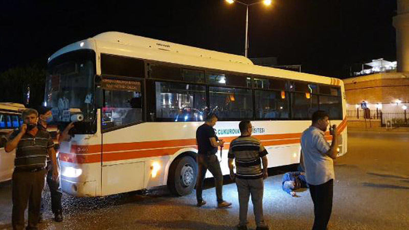 Tartıştığı kişiyi boynundan bıçakladı, kaçmaya çalışırken otobüs çarptı:  İyi ki vurdun bana, yoksa 10 tane adam öldürecektim