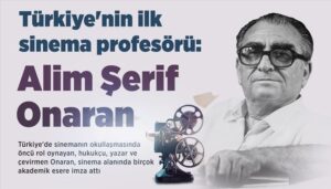 Türkiye’nin ilk sinema profesörü: Alim Şerif Onaran