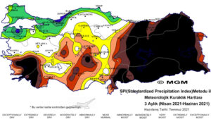 Yangınlarla boğuşan Muğla, meteorolojik kuraklık haritasında “olağanüstü kurak” kategorisinde; peki diğer illerde durum ne?