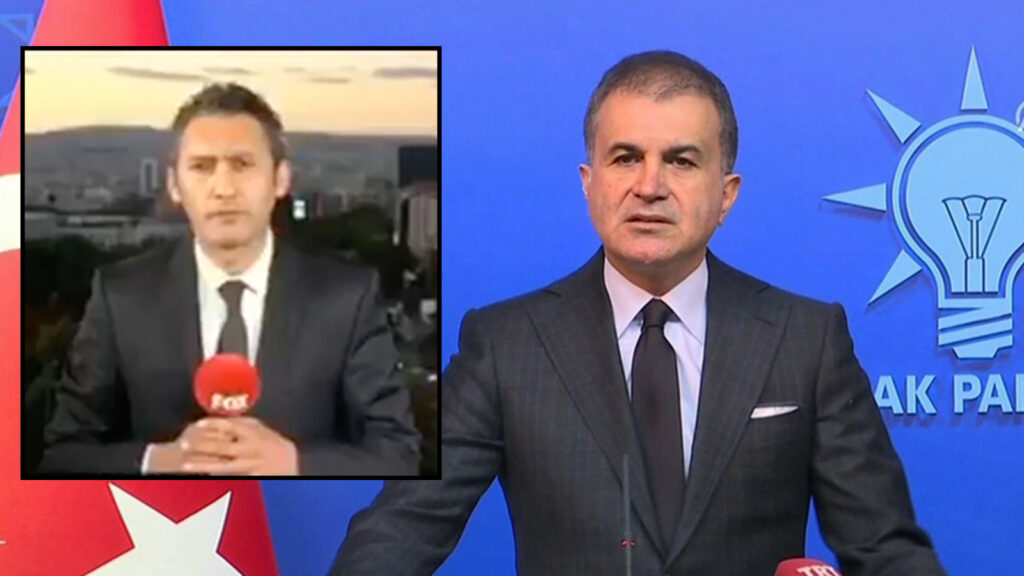 AKP Genel Merkezi’ndeki basın toplantısına alınmayan Fox TV muhabiri Kaya’dan AKP Sözcüsü Çelik’e yanıt