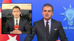 AKP Genel Merkezi’ndeki basın toplantısına alınmayan Fox TV muhabiri Kaya’dan AKP Sözcüsü Çelik’e yanıt