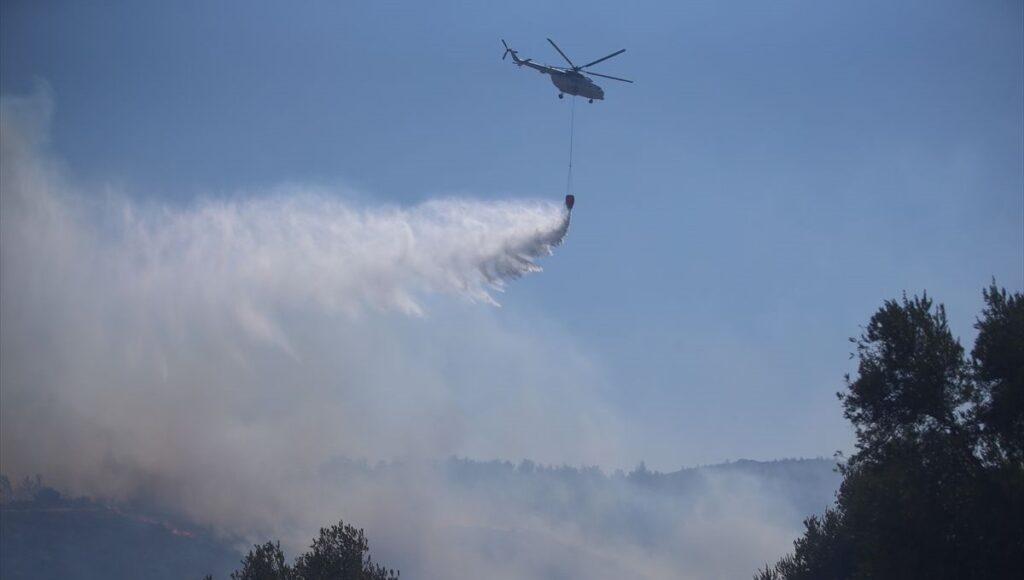 Bodrum ve Milas’taki yangınlar kontrol altında