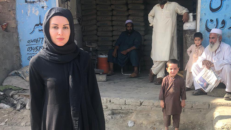 Rasim Ozan Kütahyalı, Afganistan’a giden Nagehan Alçı’nın fotoğrafını paylaştı: Zor ve cesur bir vazife…