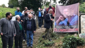 10 Ekim katliamında yaşamını yitiren Osman Turan Bozacı’nın oğlu Çağlayan Bozacı ‘cumhurbaşkanına hakaret’ten gözaltına alındı