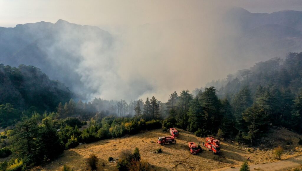Antalya Kemer’deki orman yangını kontrol altına alındı