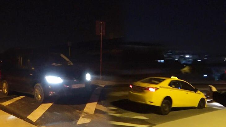 Arnavutköy’de uçuran kasis! Sürücüler isyan etti