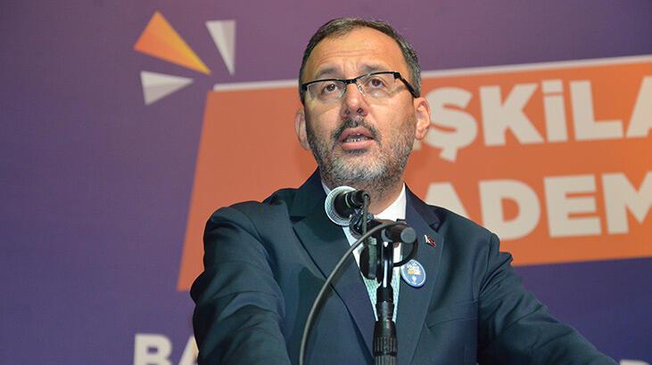 Bakan Kasapoğlu: Hedefe yürümekten geri durmayacağız