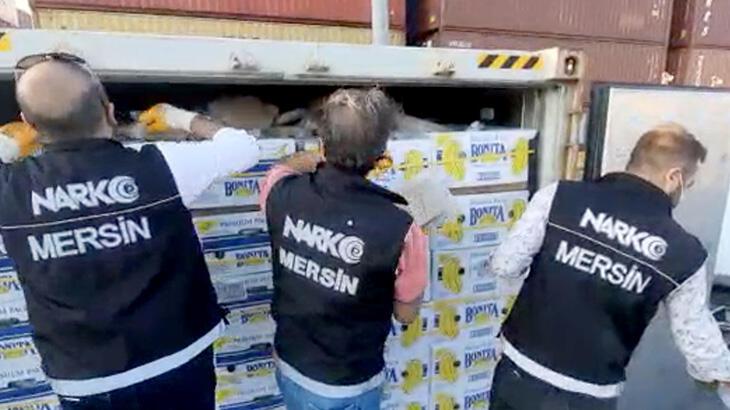 Mersin Uluslararası Limanı’nda operasyon! 60 kilo 950 gram kokain ele geçirildi