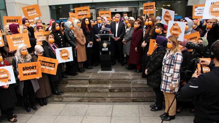 AK Parti’den kadına yönelik şiddete karşı 81 ilde eş zamanlı basın açıklaması