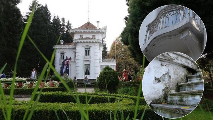 Atatürk Köşkü restorasyonu 7 yıl dayandı