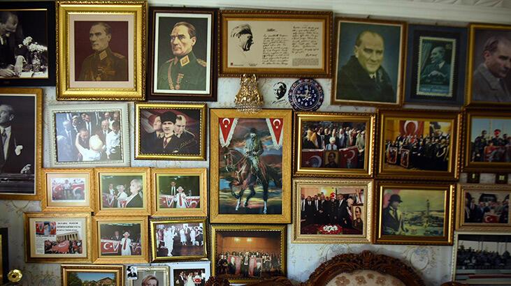 Atatürk müzesine çevirdiği evinde, tüm saatler 09.05’i gösteriyor