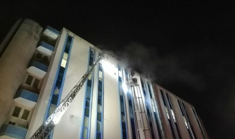 Başakşehir’de iplik üretim atölyesinde yangın