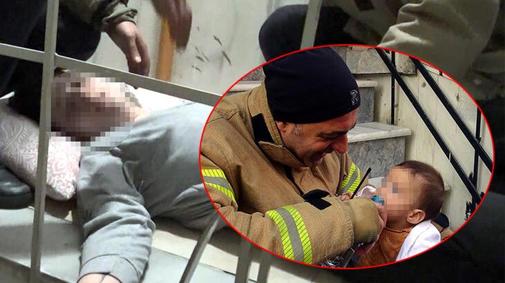 Bir mesajla harekete geçildi! Anne ile bebeğini hayatta tutma seferberliği