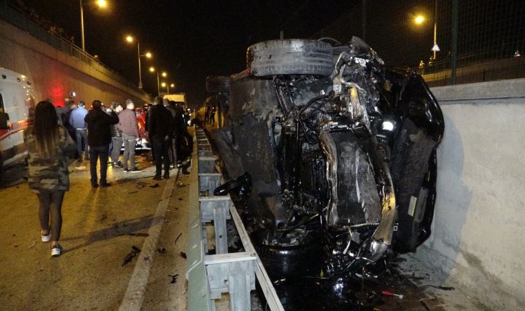 Bursa’da 7 araç birbirine girdi: 1’i ağır 10 yaralı