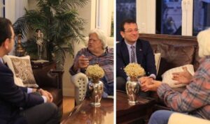 Ekrem İmamoğlu, Yeşilçam’ın efsanesi Cüneyt Arkın’ı ziyaret etti