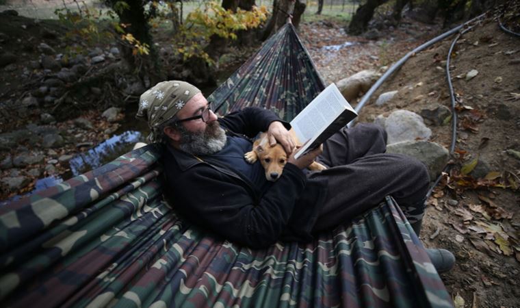 İş stresinden bunalan mühendis Kazdağları’nda ‘tam bağımsız dağ adamı’ oldu