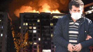 İşten çıkarıldığı apartmanın çatısını yakan kapıcı tutuklandı! Zarar 11 milyon lira