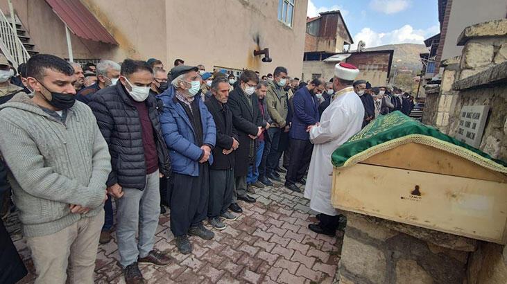 Kazada hayatını kaybeden güvenlik korucusu son yolculuğuna uğurlandı