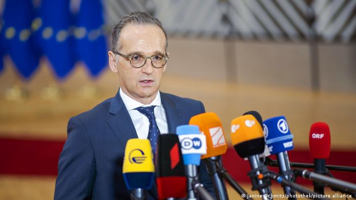 Maas’tan Belarus’a yeni yaptırım tehdidi