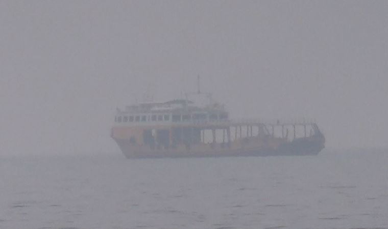 Marmara’daki sis yoğunluğu Tekirdağ kıyılarına hapsetti