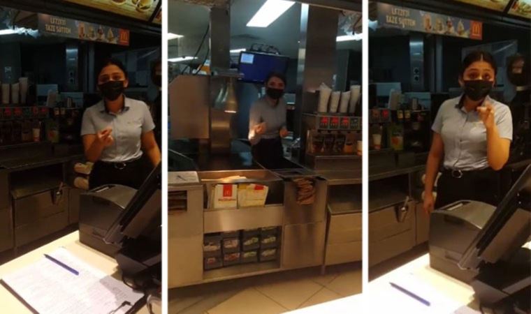 Maskesiz sipariş vermeye çalışınca ortalık karıştı