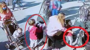 Şoke eden an! Küçük çocuğuna hırsızlık yaptırdı