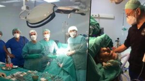 Türkiye’de bir ilk! Hastayla konuşularak yapılan 6 saatlik ameliyatta, 8 organı çıkarıldı