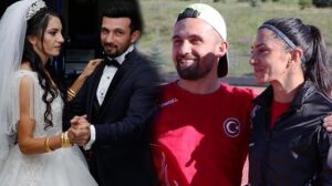 Yarışlar sebebiyle evlenemeyen milli atletler hayal ettikleri düğünü yaptı