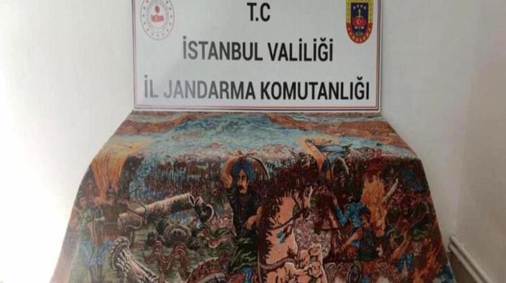 500 yıllık İran halısını 300 bin dolara satmak isterken yakalandılar